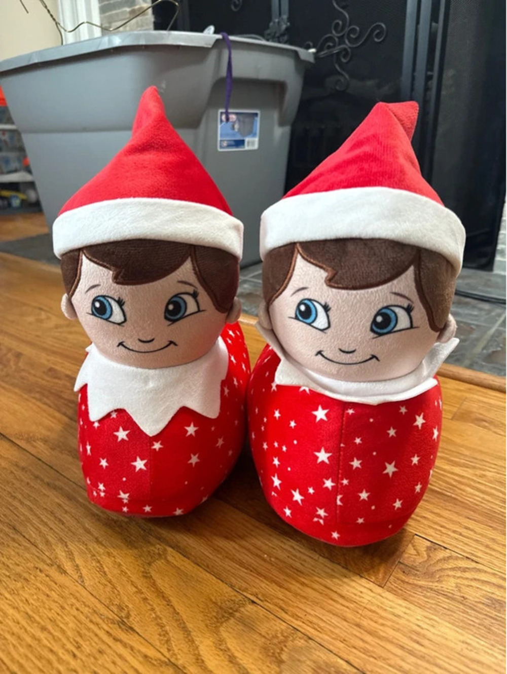 Elf on the Shelf XL slippers